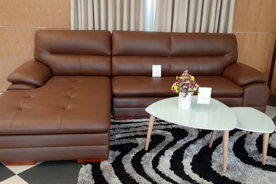 trang trí phòng khách với ghế sofa nâu mang phong cách riêng của bạn